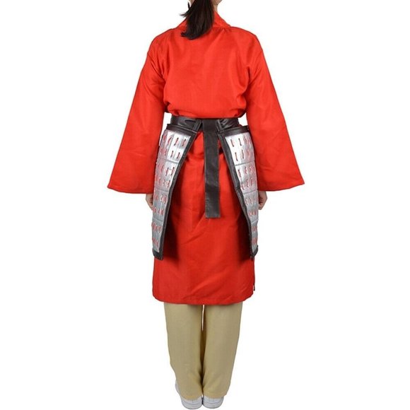 Chinese Warrior Heroine Hua Mulan Movie Girl Costume Halloween Cosplay R… - Picture 3 of 7